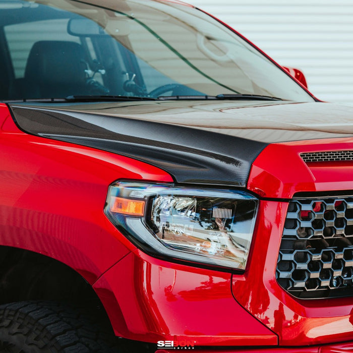 Seibon OEM-Style Carbon Fiber Hood For 2014-2020 Toyota Tundra