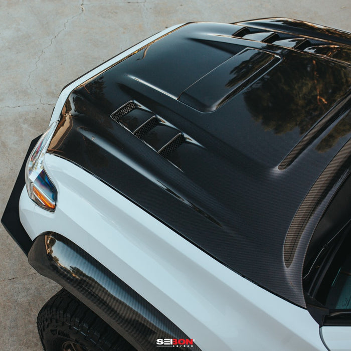Seibon TS-Style Carbon Fiber Hood For 2016-2020 Toyota Tacoma