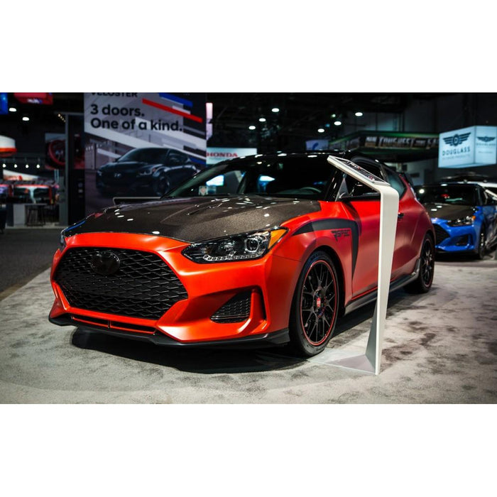 Seibon TS-Style Carbon Fiber Hood For 2019-2020 Hyundai Veloster / Veloster N