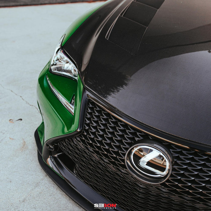 Seibon TS-Style Carbon Fiber Hood For 2015-2020 Lexus RC