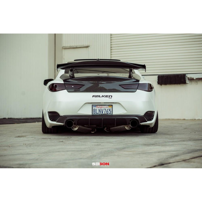 Seibon OEM-Style Carbon Fiber Trunk Lid For 2017-2020 Infiniti Q60 Coupe