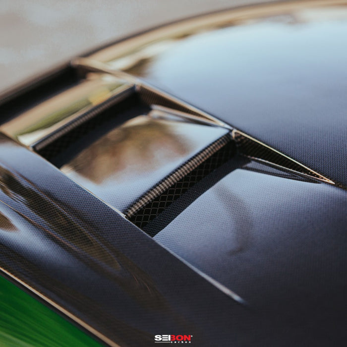 Seibon TS-Style Carbon Fiber Hood For 2015-2020 Lexus RC