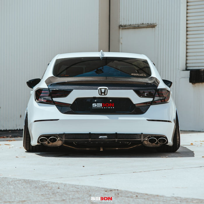 Seibon OEM-Style Carbon Fiber Trunk Lid For 2018-2020 Honda Accord