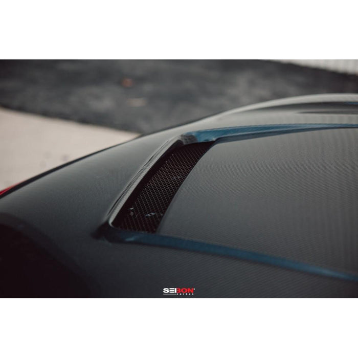 Seibon VS-Style Double-Sided Carbon Fiber Hood For 2020-2021 Toyota GR Supra