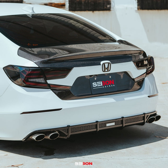 Seibon OEM-Style Carbon Fiber Trunk Lid For 2018-2020 Honda Accord