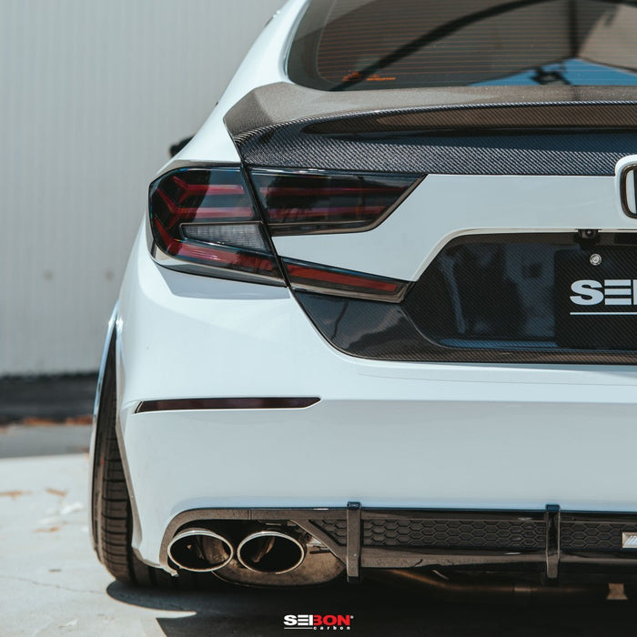 Seibon OEM-Style Carbon Fiber Trunk Lid For 2018-2020 Honda Accord