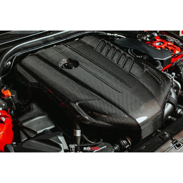 Seibon Carbon Fiber Engine Cover For 2020-2021 Toyota GR Supra