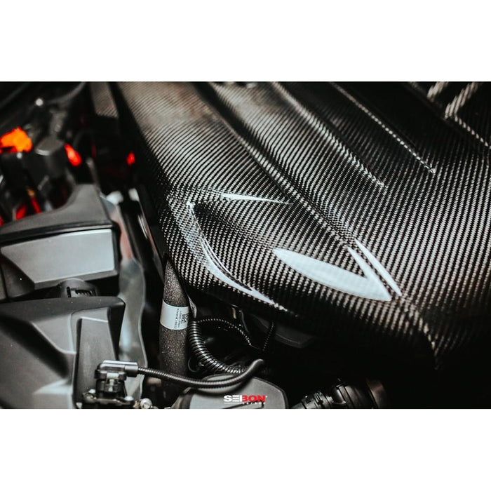 Seibon Carbon Fiber Engine Cover For 2020-2021 Toyota GR Supra