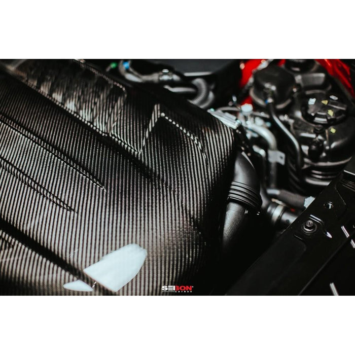 Seibon Carbon Fiber Engine Cover For 2020-2021 Toyota GR Supra