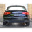 AWE Tuning Audi B8 A4 Touring Edition Exhaust - Single Side Diamond Black Tips