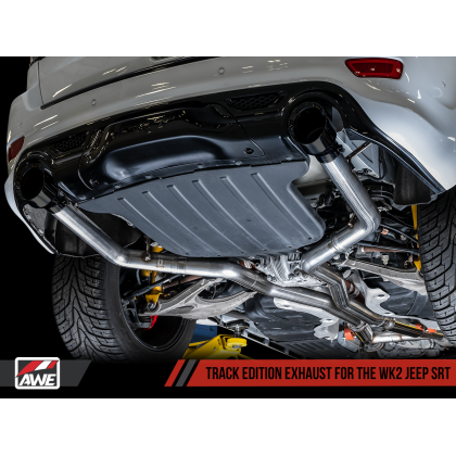 AWE Tuning 2020 Jeep Grand Cherokee SRT Track Edition Exhaust - Diamond Black Tips