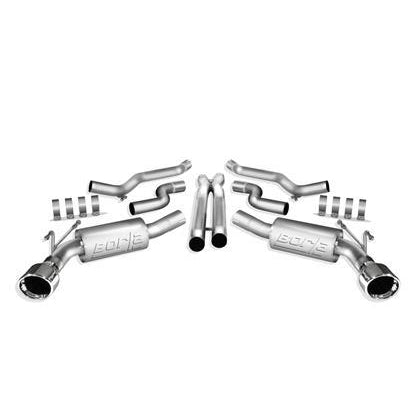 Borla 10 Chevy Camaro SS 6.2L 8cyl Aggressive Catback Exhaust