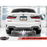 AWE Tuning 2019+ BMW M340i (G20) Resonated Touring Edition Exhaust - Quad Diamond Black Tips
