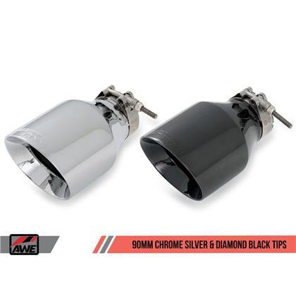 AWE Tuning 09-14 Volkswagen Jetta Mk6 1.4T Touring Edition Exhaust - Chrome Silver Tips