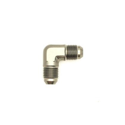 DeatschWerks 6AN Male Flare To 6AN Male Flare 90-Degree Coupler Fitting