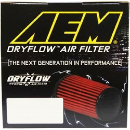 AEM DryFlow Air Filter Kit 2.75in X 5in Dryflow- W/Hole