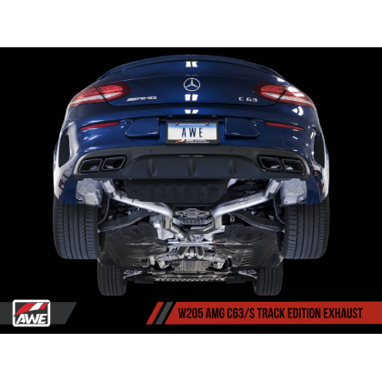 AWE Tuning Mercedes-Benz W205 AMG C63/S Coupe Track Edition Exhaust System (no tips)