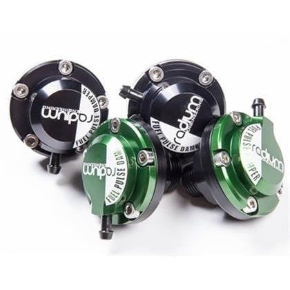 Radium Engineering Fuel Rail In Line Pulse Damper 8AN