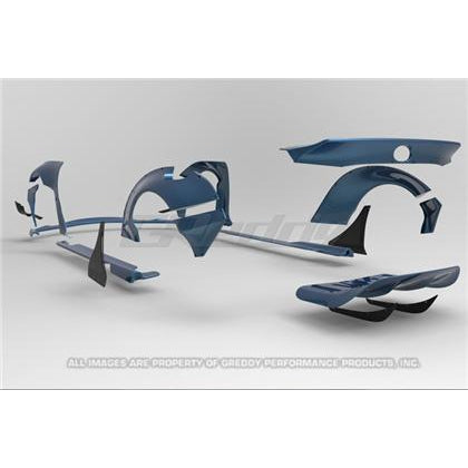 GReddy x Rocket Bunny 16-17 Lexus RC300 / 15-17 RC350 Duck-Tail Rear Wing Only