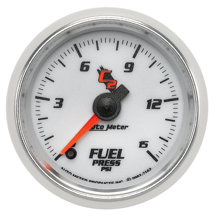 AutoMeter 2-1/16" Fuel Pressure, 0-15 Psi, Stepper Motor, C2