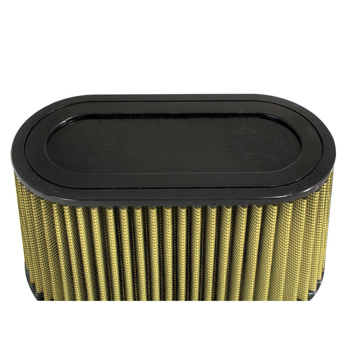 aFe Power Magnum Force Intake Replacement Air Filter Media 3-1/4 IN F X (11x6) IN B X (9-1/2 x 4-1/2) IN T X 6 IN H