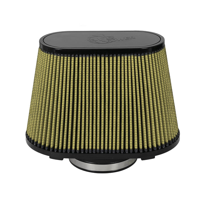 aFe Power Magnum Force Intake Replacement Air Filter Media 5 IN F x (11x6-1/2) IN B x (8-1/2x4) IN T x 7-1/2 IN H