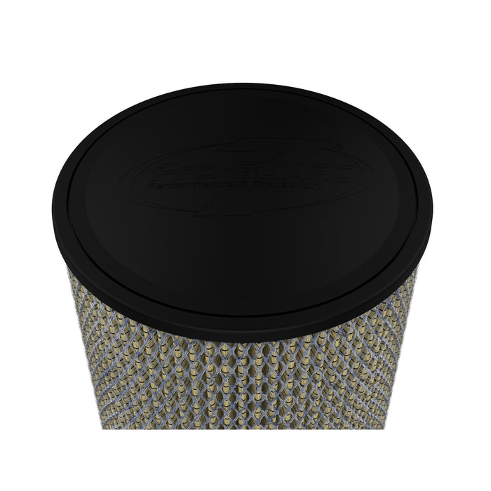 aFe Power Magnum Flow Universal Air Filter w/ Pro Guard 7 Media 4 IN F x 8 IN B x 7 IN T x 15 IN H w/ Expanded Metal