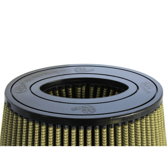 aFe Power Magnum Force Intake Replacement Air Filter Media (7x5-1/4) IN F x (10x7-1/4) IN B (6-7/8x4-7/8) IN T (Inverted) x 7-7/8 IN H