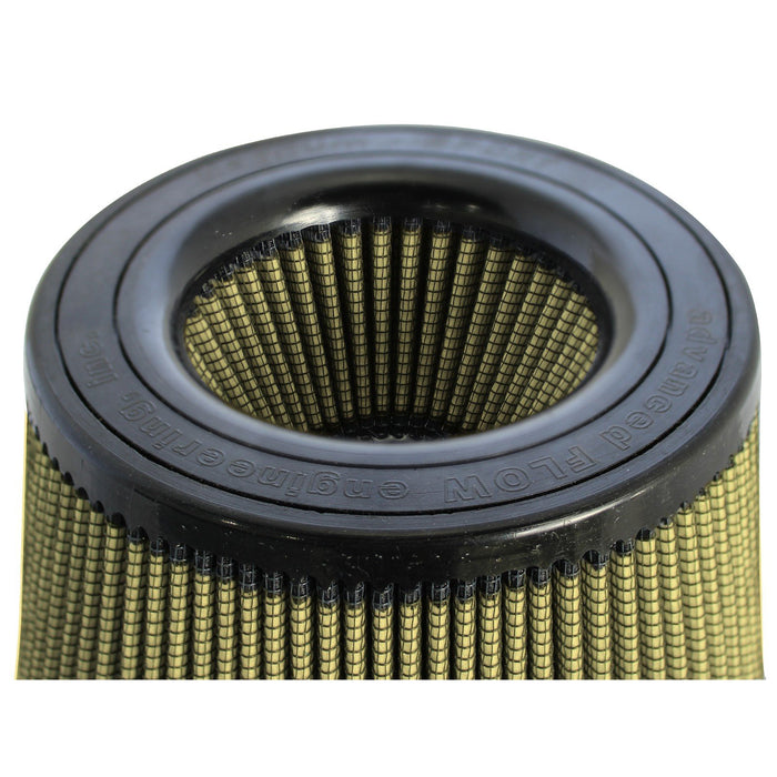 aFe Power Magnum Force Intake Replacement Air Filter Media 7-1/8 IN F x (8-3/4 x 8-3/4) IN B x 7 IN T (Inverted) x 6-3/4 IN H