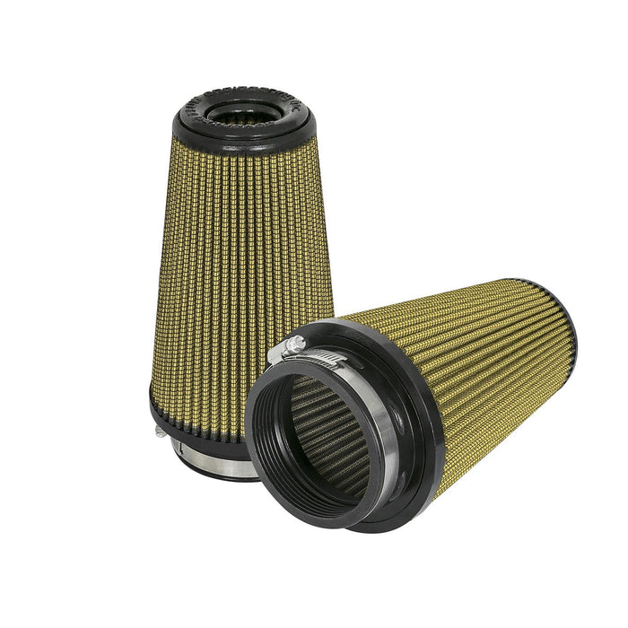aFe Power Magnum Force Intake Replacement Air Filter 3-1/2 IN F x 5 IN B x 3-1/2 IN T (Inverted) x 8 IN H