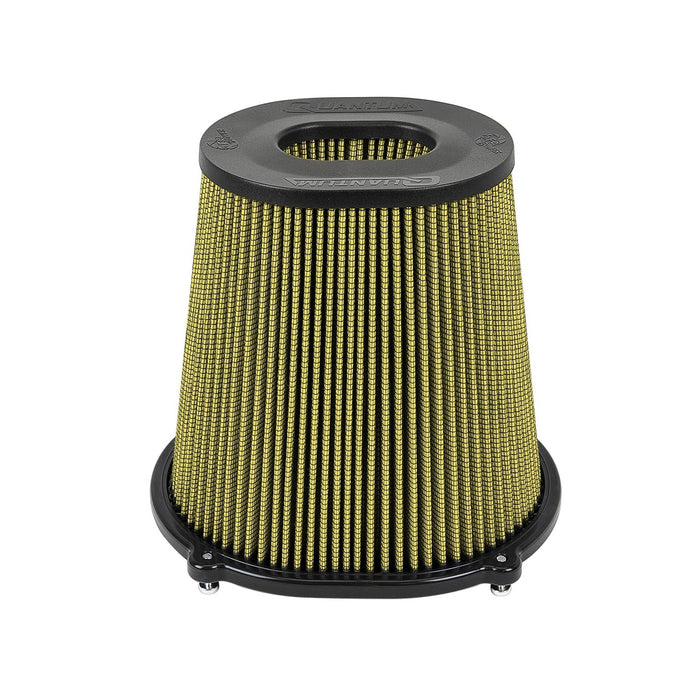 aFe Power Quantum Intake Replacement Air Filter 5 IN F x (10x8-3/4) IN B x (6-3/4x5-1/2) T (Inverted) x 9 IN H