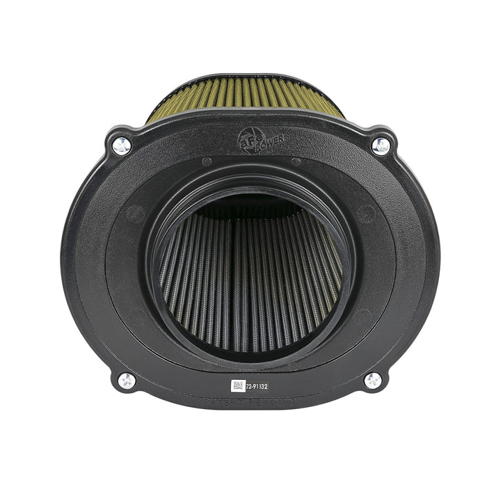 aFe Power Quantum Intake Replacement Air Filter Media 5 IN F x (10x8-3/4) IN B x (6-3/4x5-1/2) T (Inverted) x 8 IN H