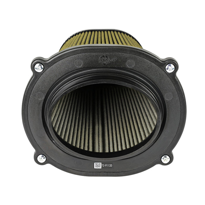 aFe Power Quantum Intake Replacement Air Filter Media (5-1/2x4-1/4) IN F x (8-1/2x7-1/4) IN B x (5-3/4x4-1/2) IN T x 9 IN H