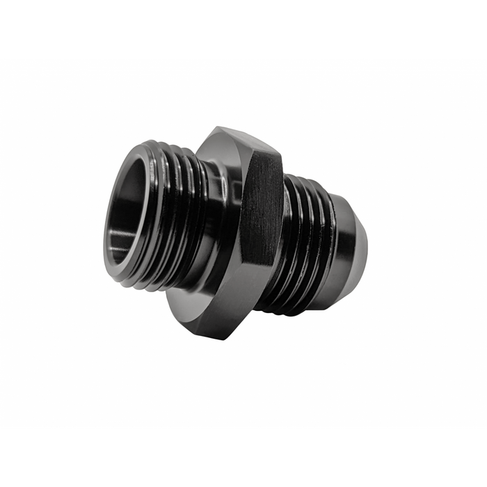 Fuel Lab Port Fitting, Standard, -8AN ORB to -8AN 37 flare