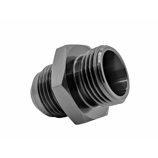 Fuel Lab Port Fitting, Standard, -12AN ORB to -12AN 37 flare