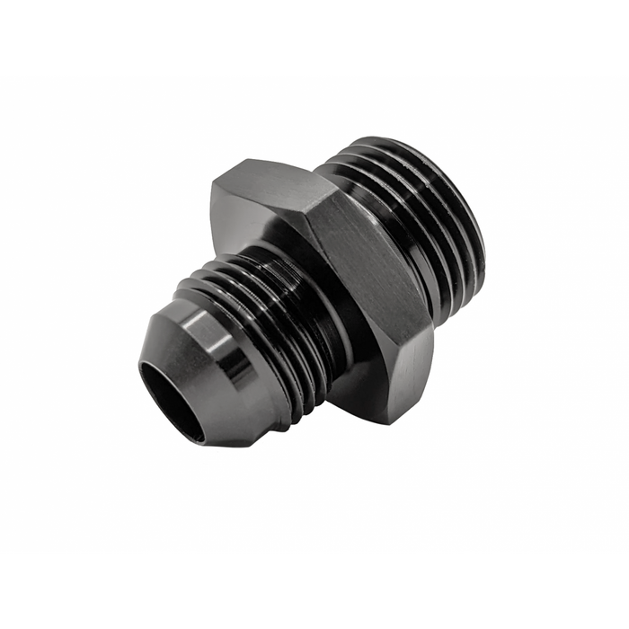 Fuel Lab Port Fitting, Reducer, -10AN ORB to -8AN 37 flare