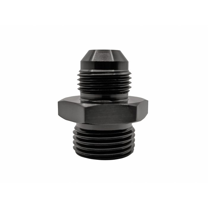Fuel Lab Port Fitting, Reducer, -10AN ORB to -8AN 37 flare