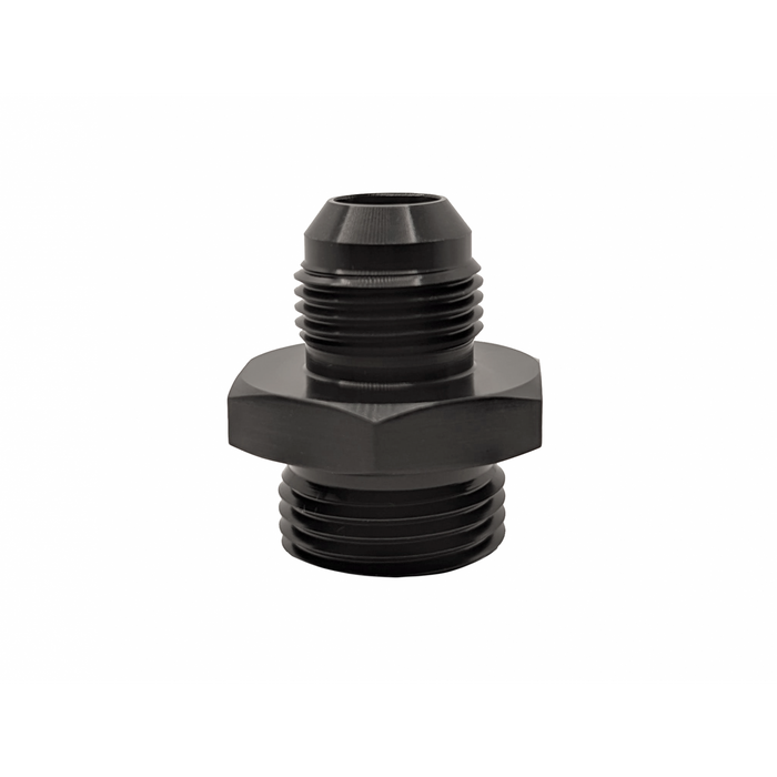 Fuel Lab Port Fitting, Reducer, -12AN ORB to -10AN 37 flare