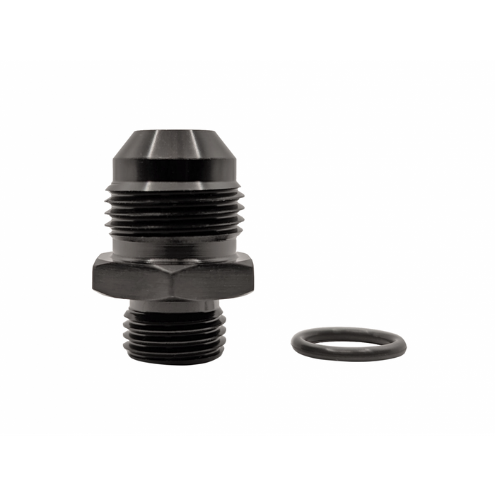 Fuel Lab Port Fitting, Expander, -6AN ORB to -8AN 37 flare