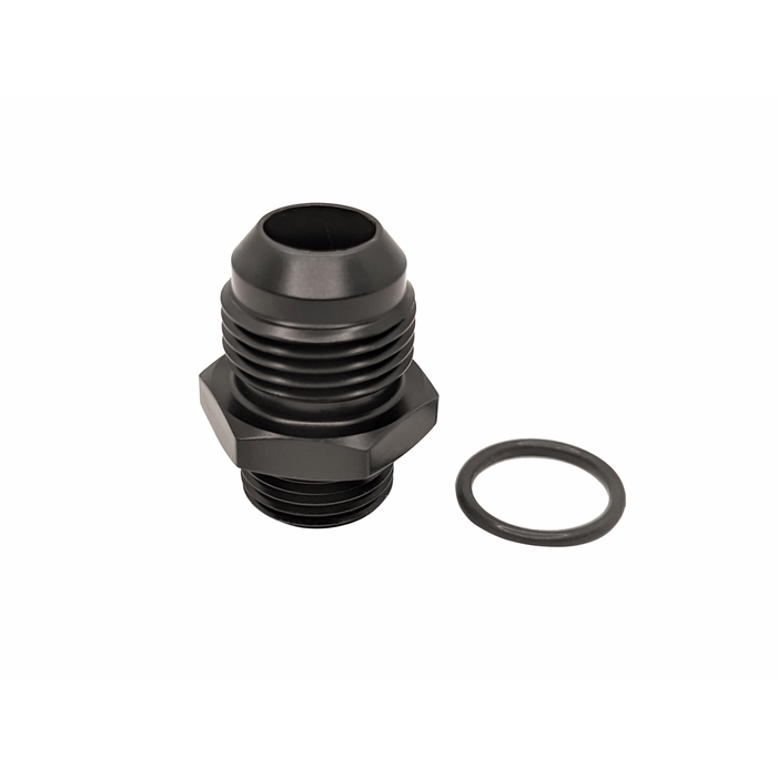 Fuel Lab Port Fitting, Expander, -8AN ORB to -10AN 37 flare