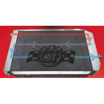 CSF Universal Triple Pass Dual Core Radiator w/AN Fittings