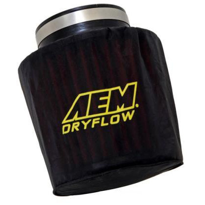 AEM Air Filter Wrap Black 7 1/2 inch Base 7 inch Top 9 inch Tall