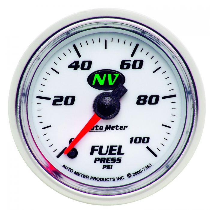 AutoMeter 52.4mm Full Sweep Electric Fuel Pressure Gauge
