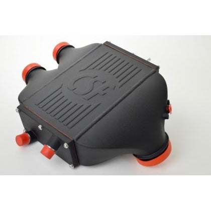 CSF 2014+ BMW M3/M4 (F8X) Top Mount Charge-Air-Cooler - Crinkle Black