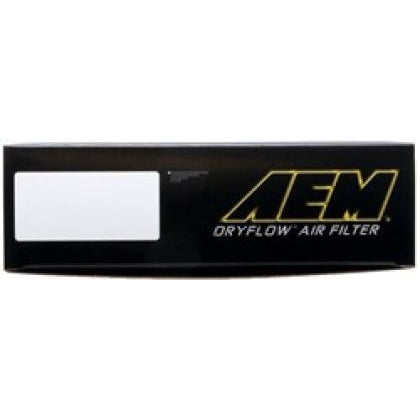 AEM 14.313in O/S L x 6.625in O/S W x 1.5in H DryFlow Air Filter
