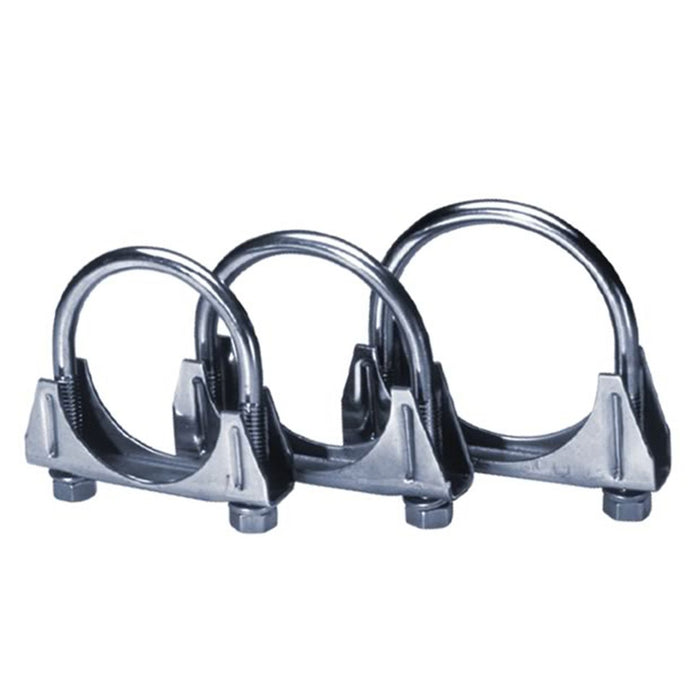 Borla 2.25" T-304 Stainless U-Bolt/ Saddle Clamp