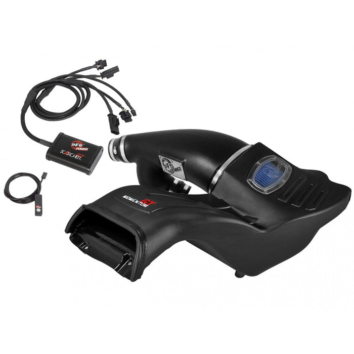 aFe Power Momentum GT Cold Air Intake System w/ Pro Media Ford F-150 15-17 V6-2.7L/ 15-16 V6-3.5L (tt)