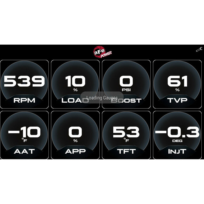 aFe Power AGD 5-1/2 IN Digital Gauge Display Monitor Dodge/RAM/Ford/GM Diesel Trucks 08-20 L6-6.7L (td)/V8-6.4L/6.6L/6.7L (td)
