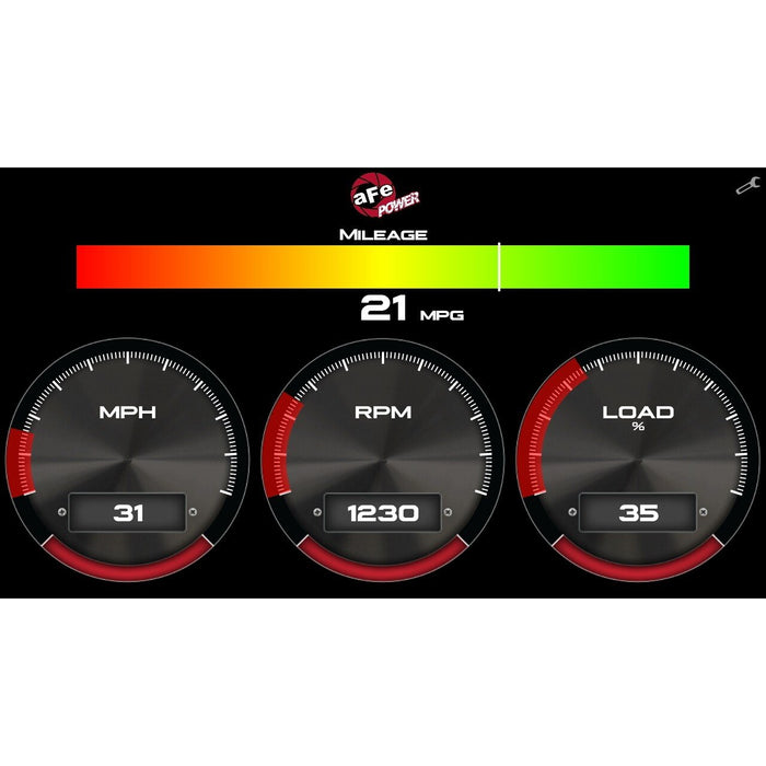 aFe Power AGD 5-1/2 IN Digital Gauge Display Monitor Dodge/RAM/Ford/GM Diesel Trucks 08-20 L6-6.7L (td)/V8-6.4L/6.6L/6.7L (td)