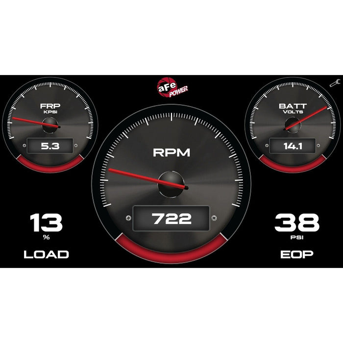 aFe Power AGD 5-1/2 IN Digital Gauge Display Monitor Dodge/RAM/Ford/GM Diesel Trucks 08-20 L6-6.7L (td)/V8-6.4L/6.6L/6.7L (td)